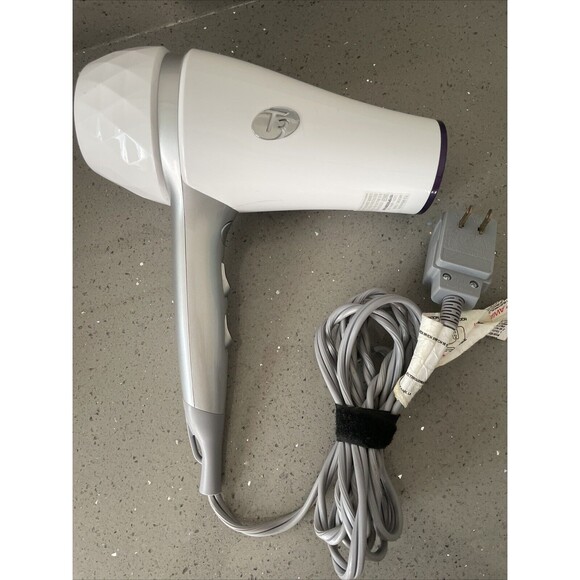 T3 Featherweight 2 White Professional Salon Hair Dryer 73820 Tested Working - Picture 1 of 8